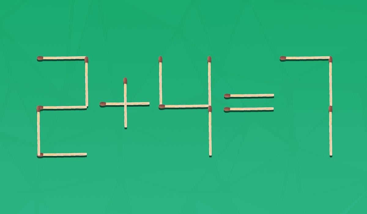 Slechts 2% van de mensen kan bij de eerste poging een wedstrijd slepen om gelijkheid goed te krijgen