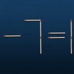 Een puzzel voor genieën: je hoeft maar één lucifer te