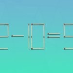 Een zeer moeilijke puzzel: je hoeft maar 2 lucifers te