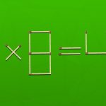 Hersenuitdaging: je moet één lucifer verplaatsen om een fout te