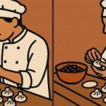 IQ-test: vind 3 verschillen in een foto van een chef-kok