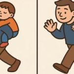 IQ-test: vind 3 verschillen in een foto van vader en zoon in 19 seconden IQ-test: vind 3 verschillen in een foto van vader en