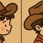 IQ-test: zoek 3 verschillen in een foto van een cowboy in 51 seconden. IQ-test: zoek 3 verschillen in een foto van een cowboy