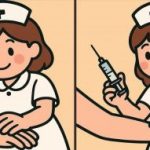 IQ-test: zoek 3 verschillen in een foto van een verpleegster